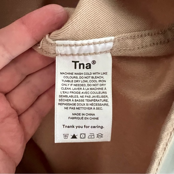 Aritzia TNA Tan Shacket/Shirt Jacket/Overshirt Size 2 - Picture 7 of 8